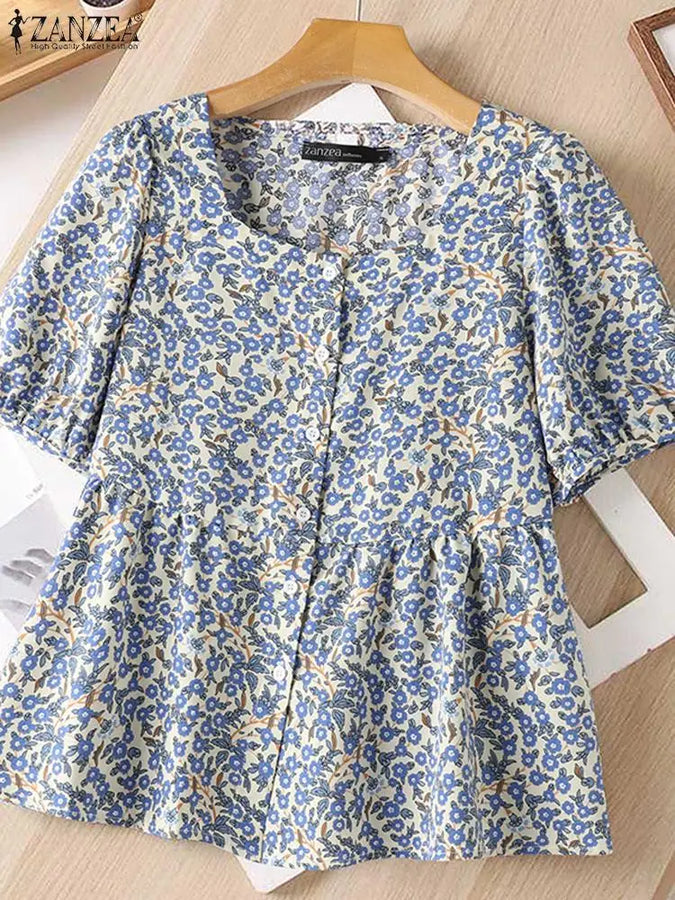 ZahraZen Damen Bohemian Bluse 2024