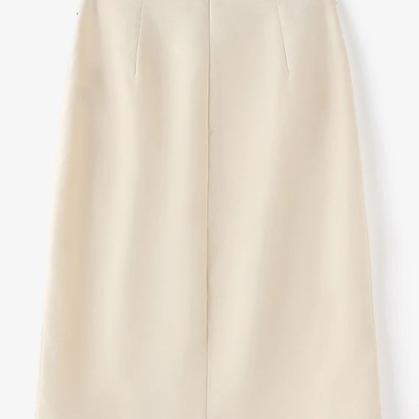 ZahraZen Damen Vintage Bleistiftrock