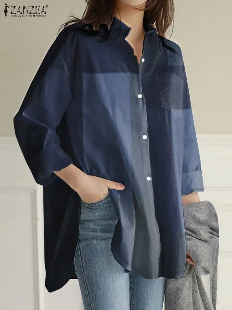 ZahraZen Damen Sommer Karo-Bluse